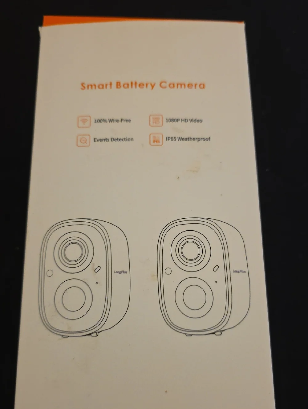 Smart Battery Camera Set- White -